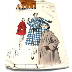 Butterick Vintage Pattern #6679 Misses Casual Coat and Stole Size 16